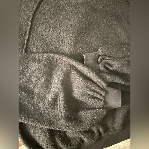 Free People Found My Friend Boucle Pullover in black - Picture 2 of 3